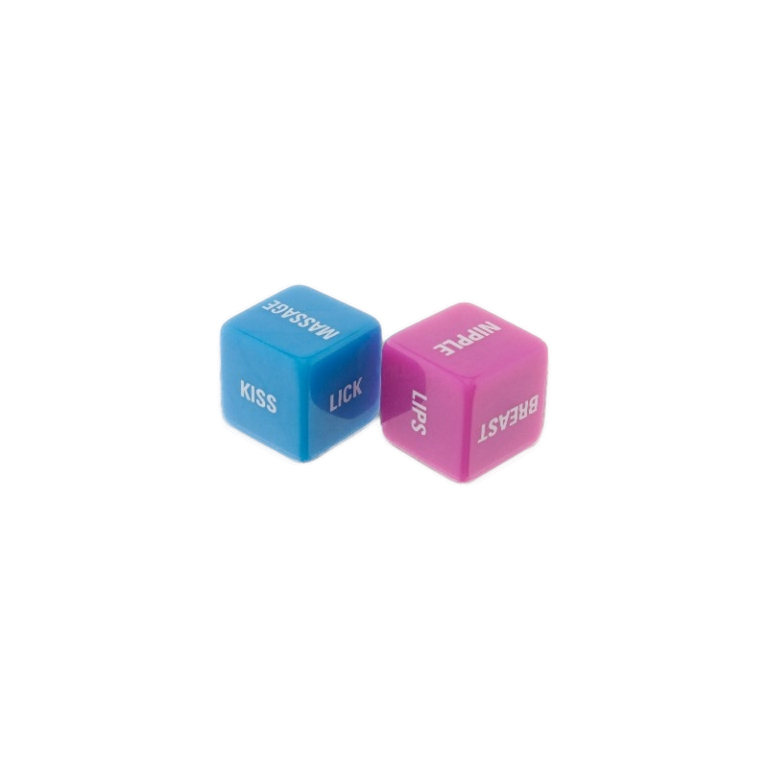 Zabawka-LOVERS DICE PINK/BLUE