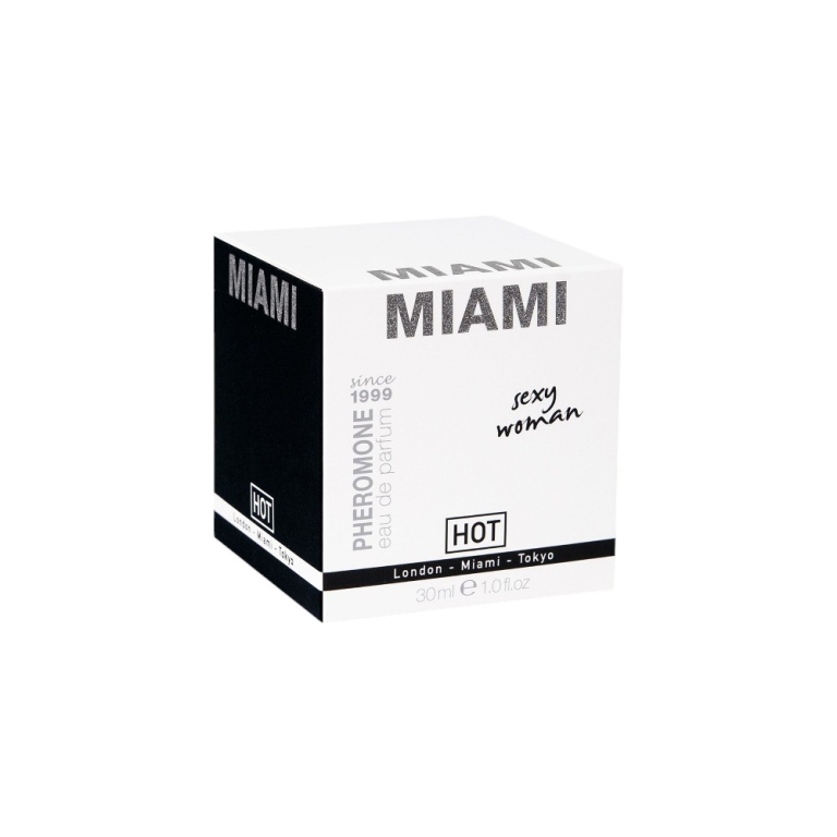 Perfumy z feromonami dla kobiet Hot Miami 30ml