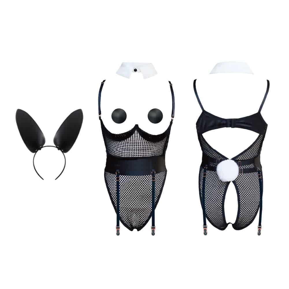 UPKO Bunny Girl Bodysuit Set Size-M