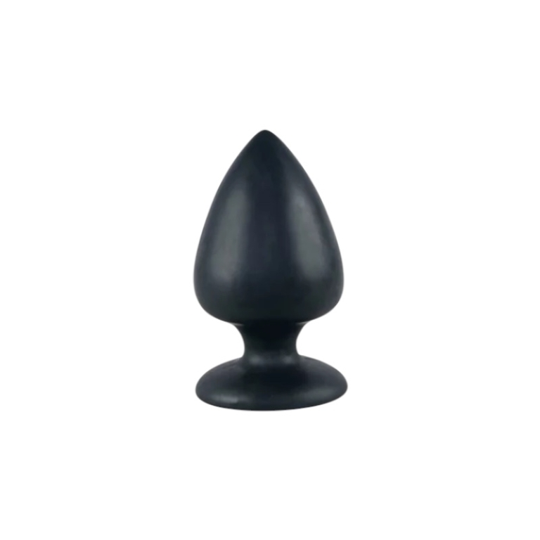 Duży, czarny korek analny