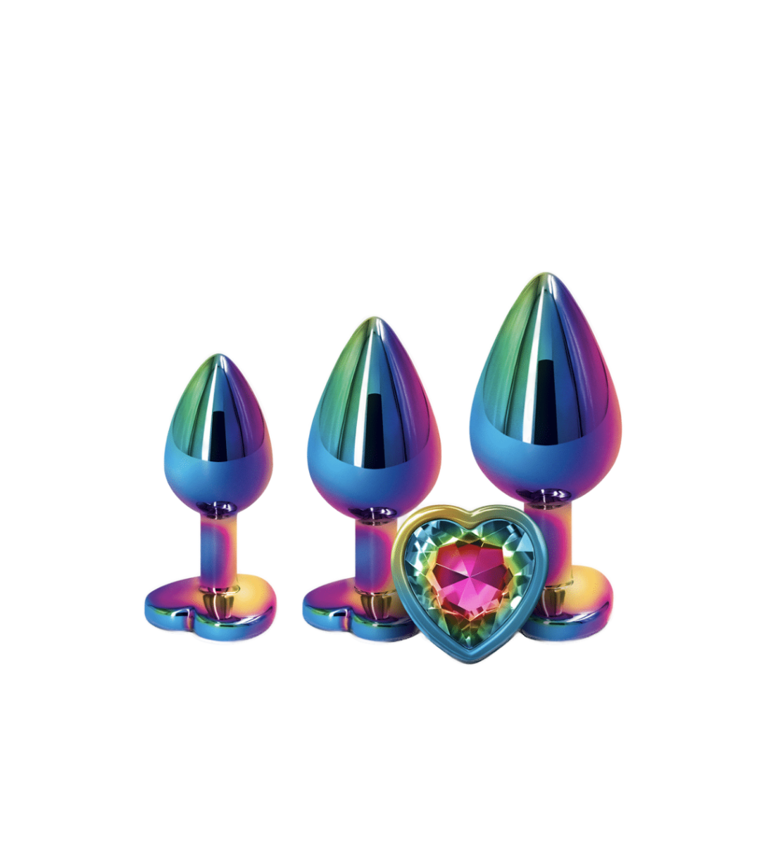 Tęczowy zestaw korków