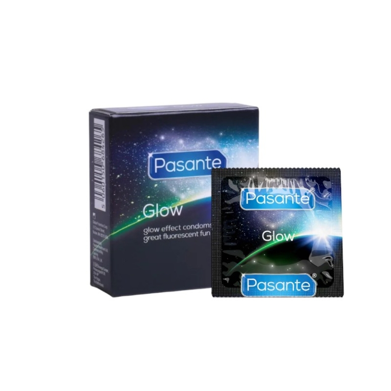 Prezerwatywy Pasante Glow 3szt.
