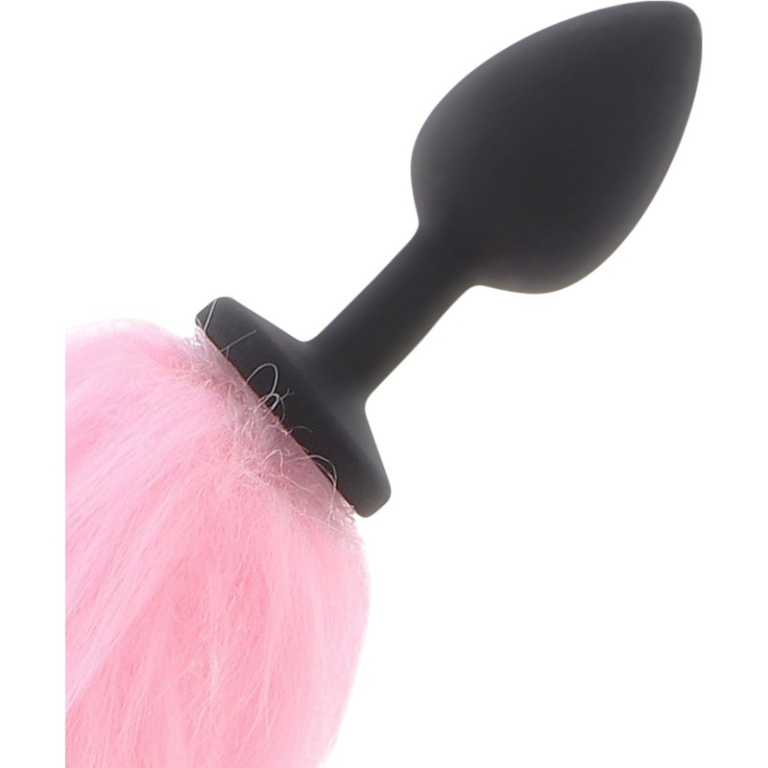 Korek z ogonem jednorożca LED