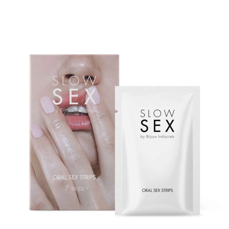 Bijoux Miętowe Paski do Seksu Oralnego 7 szt.