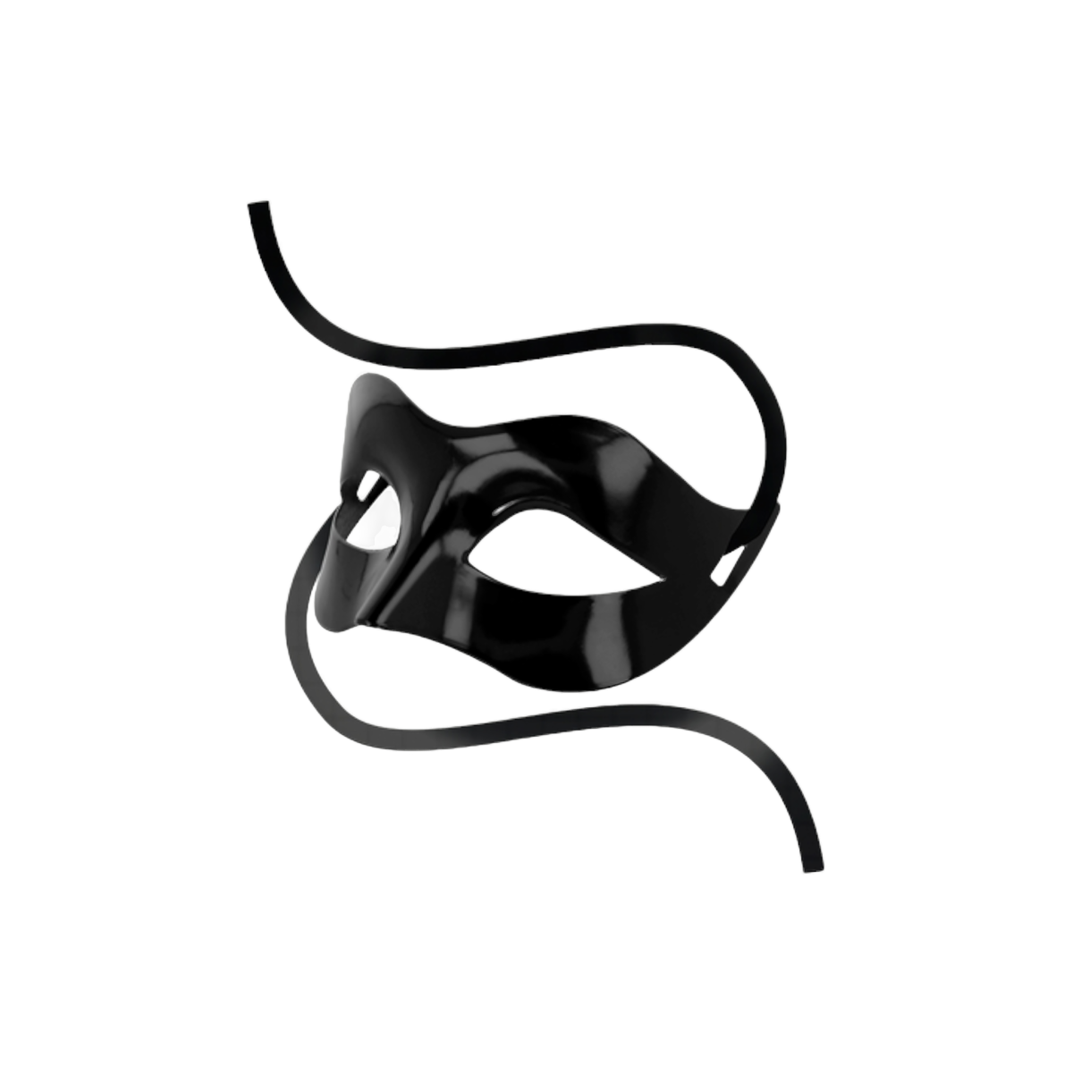 Klasyczna czarna maska na oczy  Oh