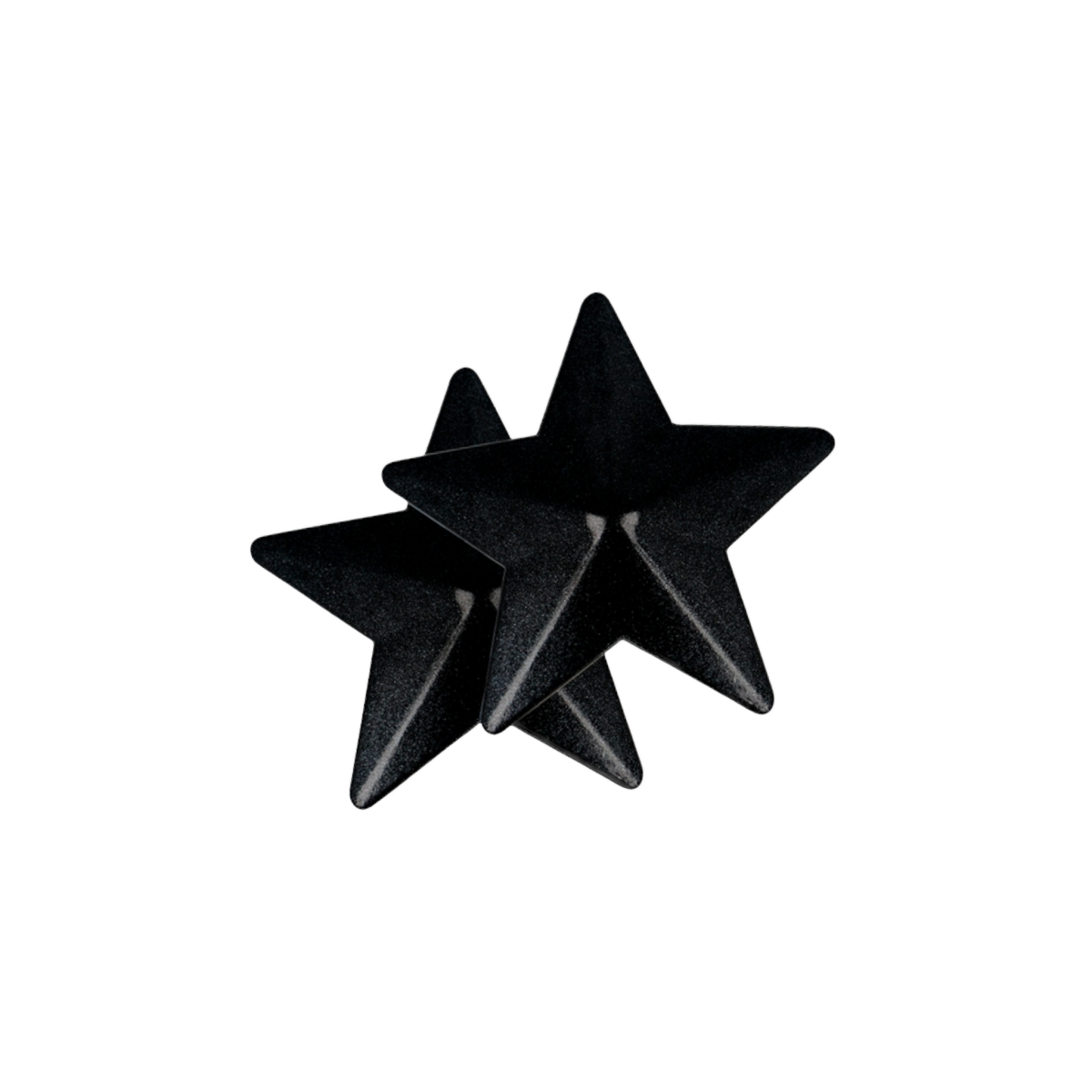 Czarne naklejki na sutki Chic