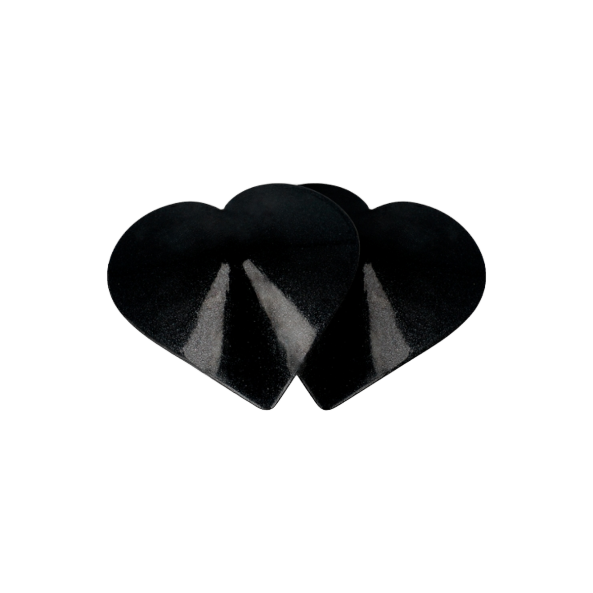 Czarne nakładki serca - Desire