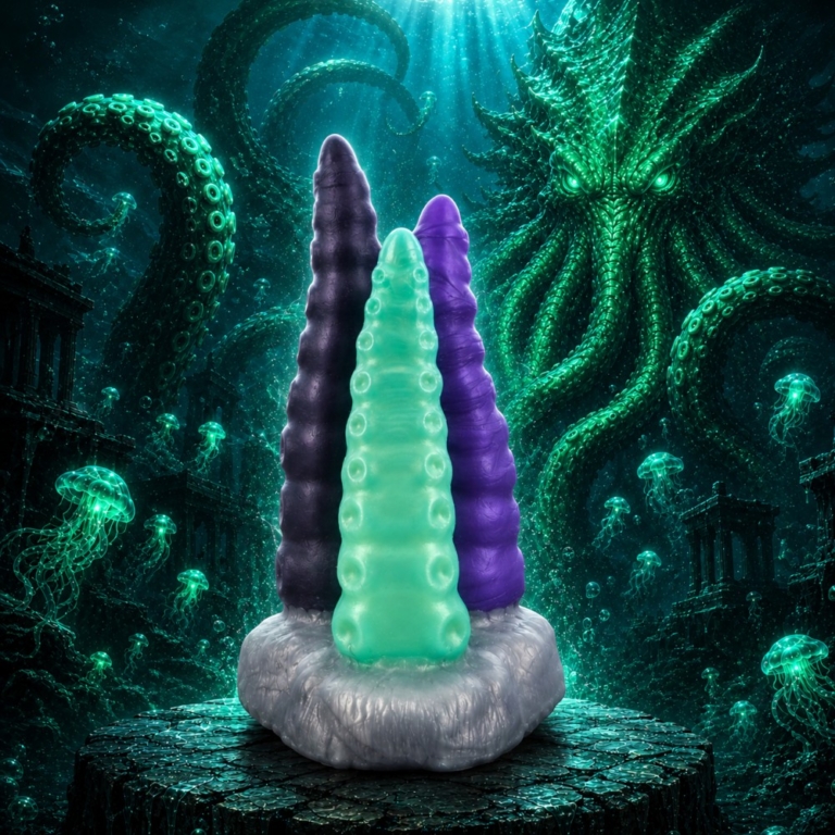 Dildo Triple Tentacle