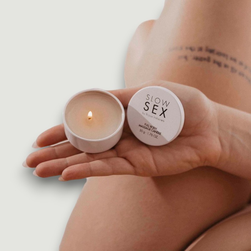 Bijoux świeca do masażu ciała – Slow Sex