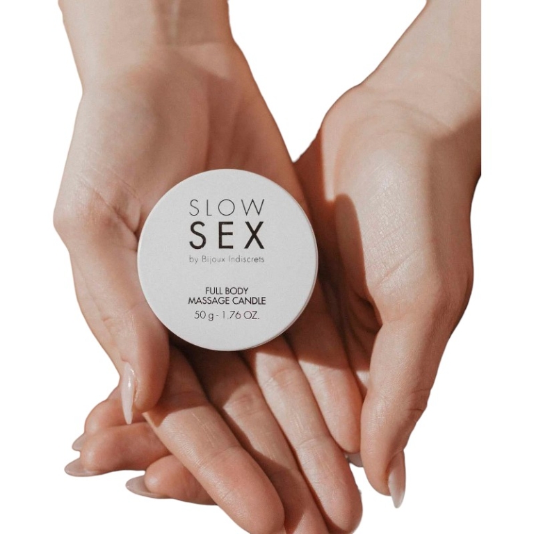 Bijoux świeca do masażu ciała – Slow Sex