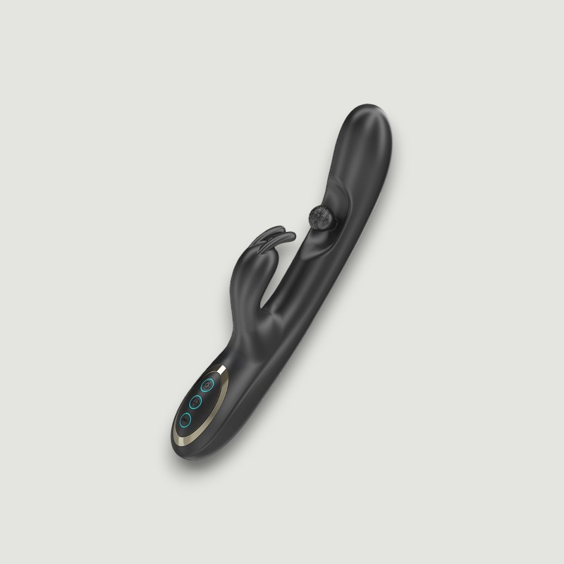 Wibrator króliczek z masująca kulką