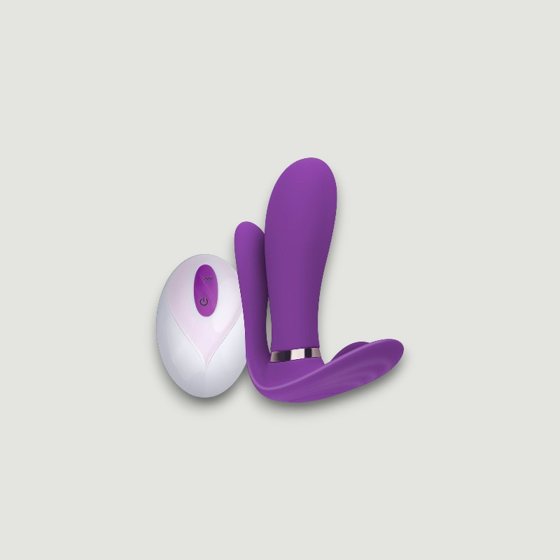 Podgrzewany wibrator do majtek z pilotem