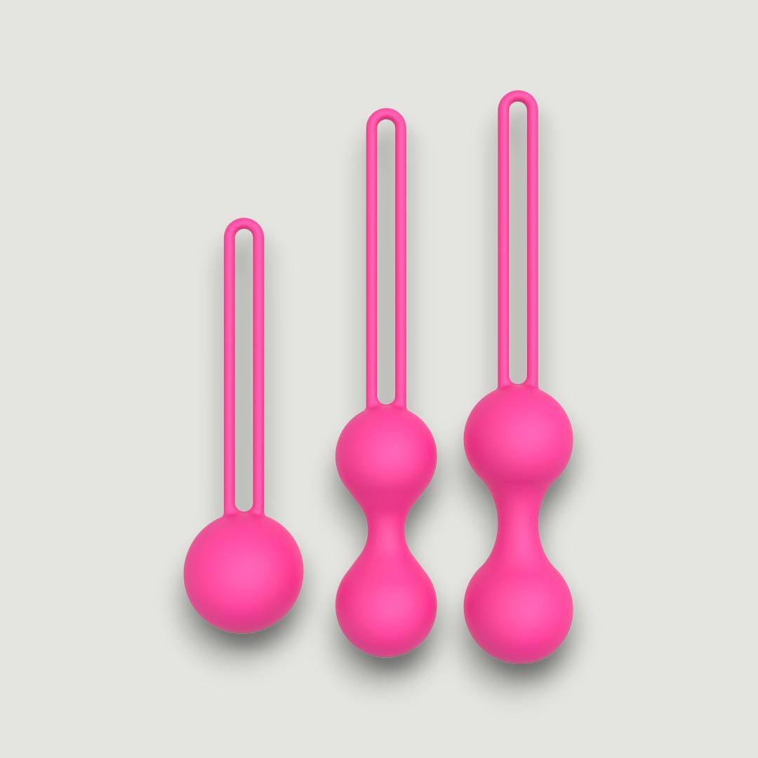 Komplet kulek treningowych mięśni Kegla