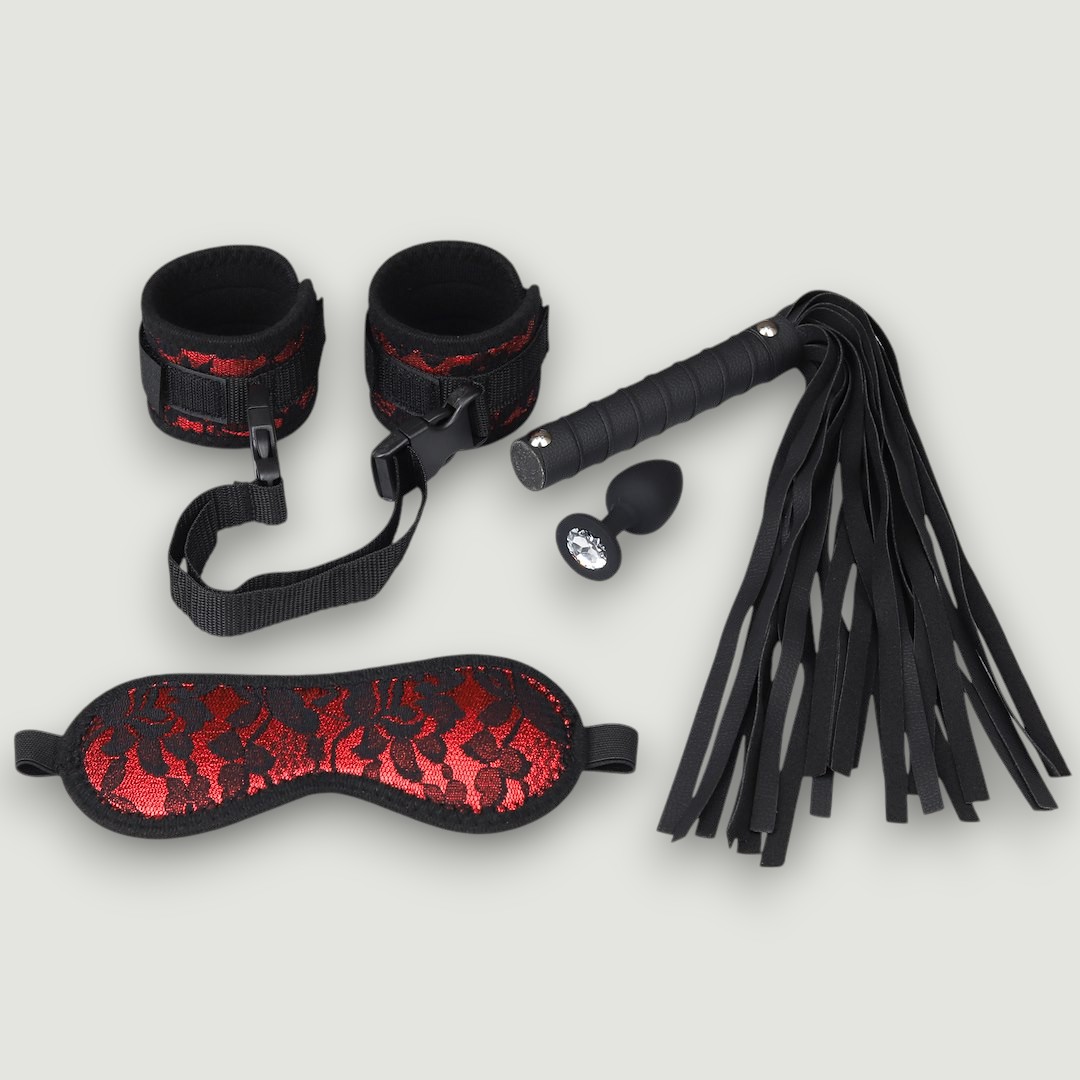 Kompletny zestaw do zabaw BDSM