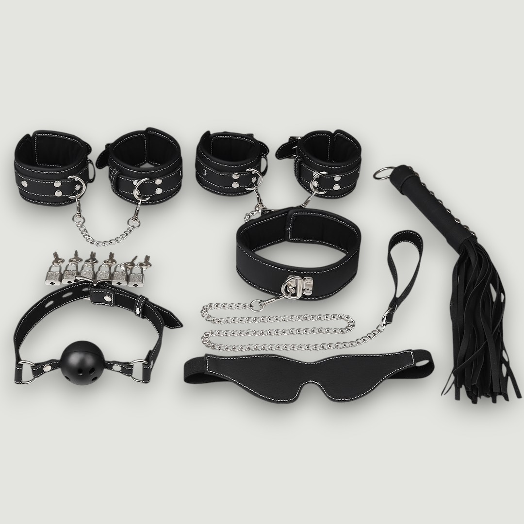 Siedmioelementowy zestaw BDSM