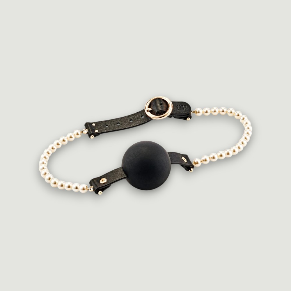 7 elementowy luksusowy zestaw bondage z perełkami