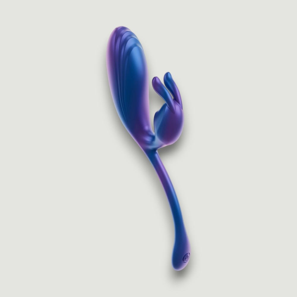 Elastyczne jajeczko do podwójnej stymulacji