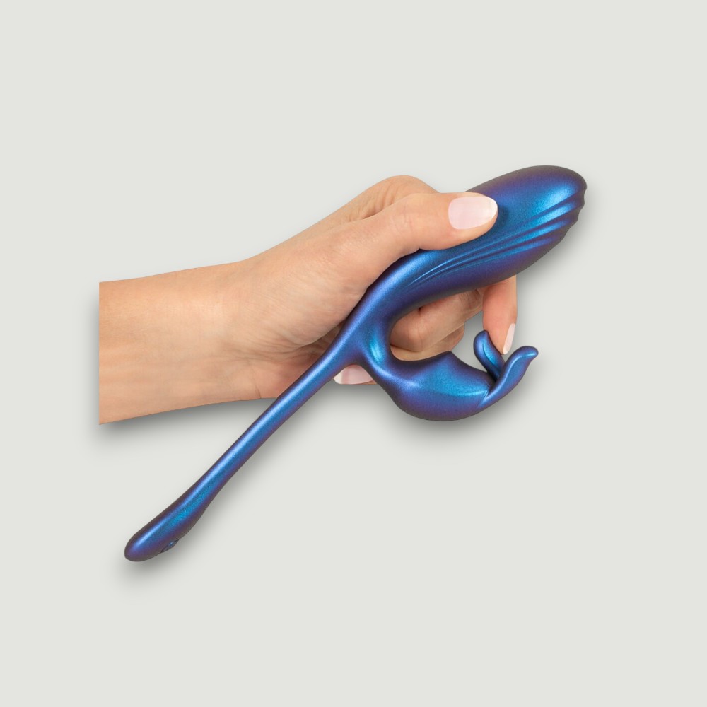 Elastyczne jajeczko do podwójnej stymulacji