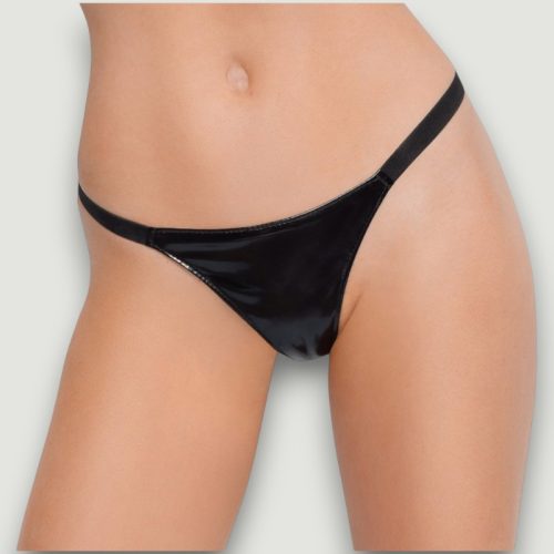 Lakierowane stringi vinylowe