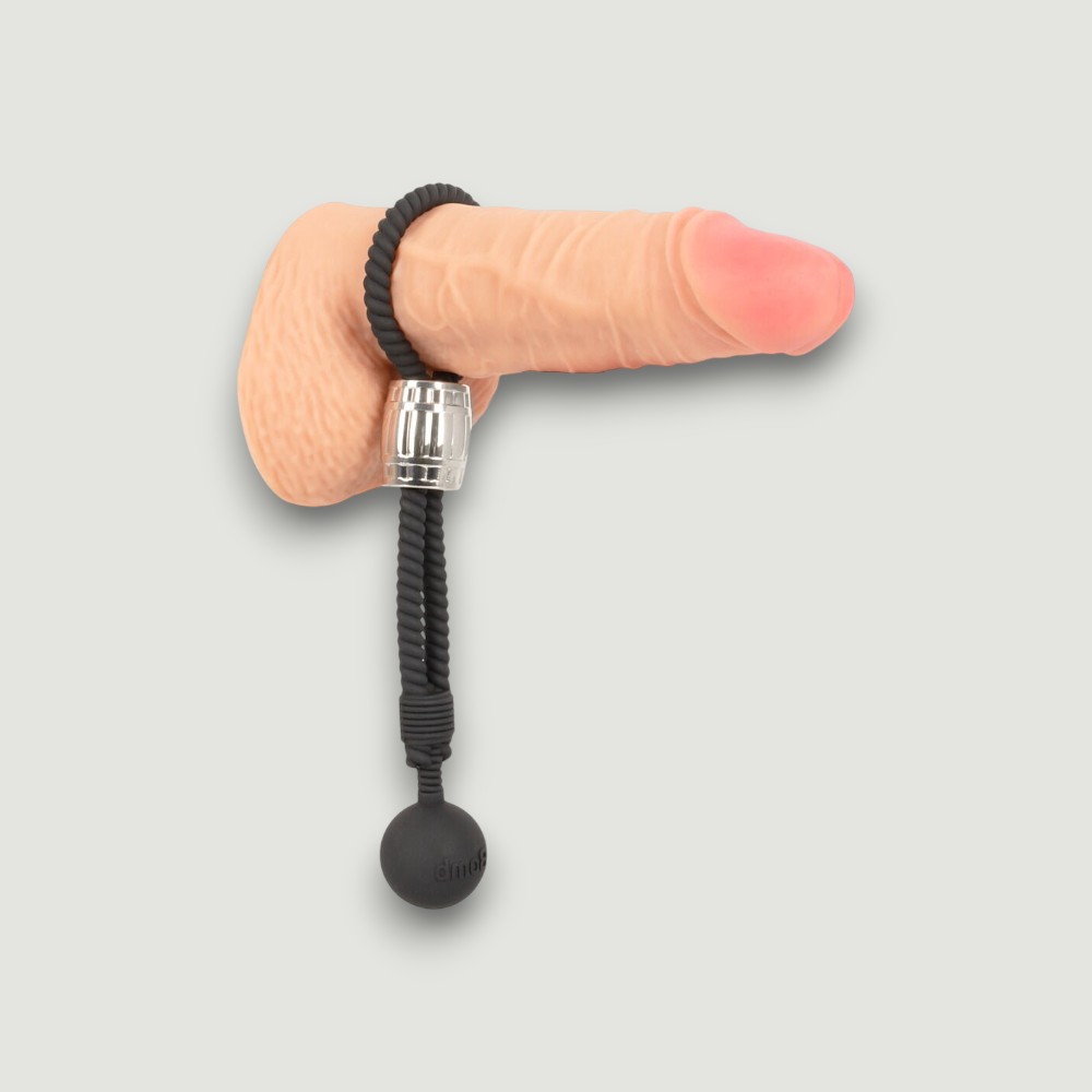 Lasso na penisa i jądra z kulą