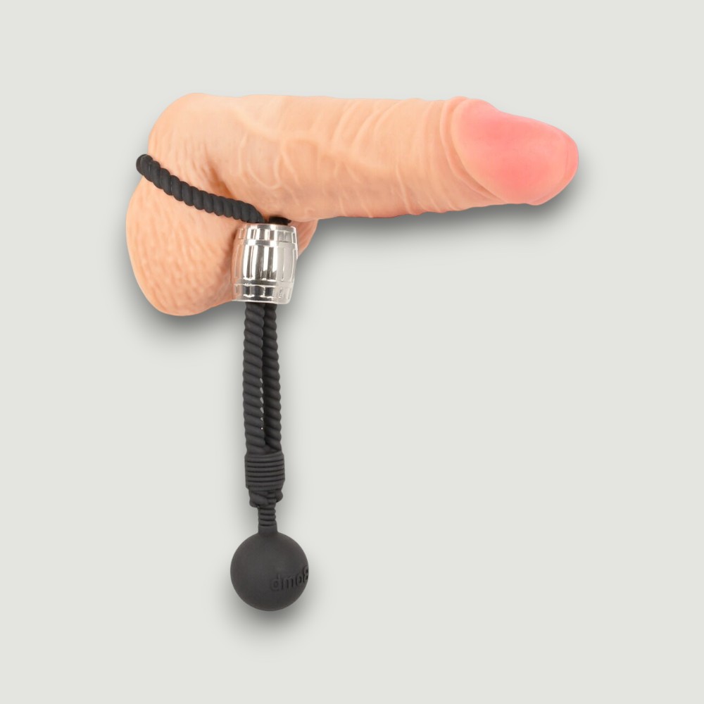 Lasso na penisa i jądra z kulą