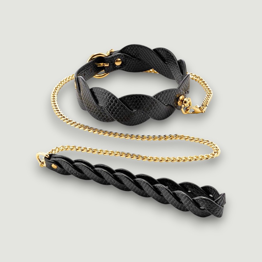 Ekskluzywny pleciony zestaw bondage