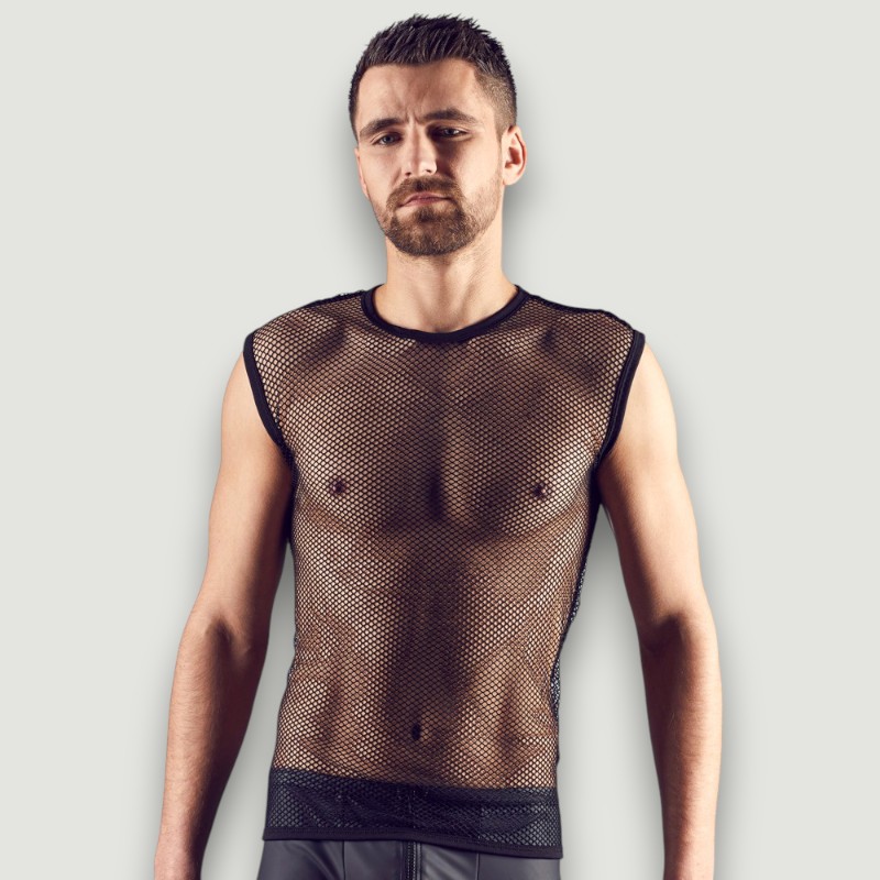 Męska koszulka z grubej siateczki M/L