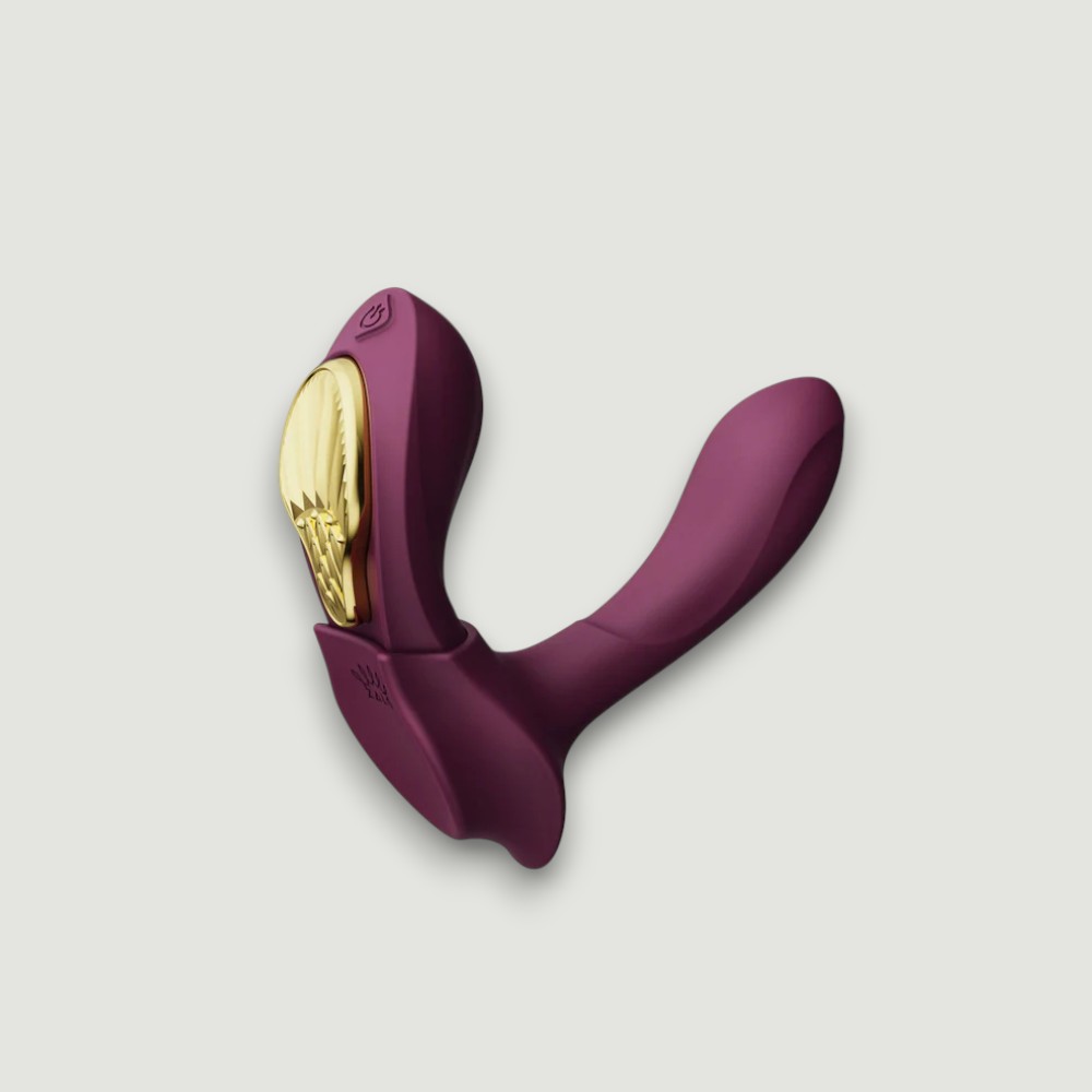 Wibrator do majtek z podwójną stymulacją Ayla