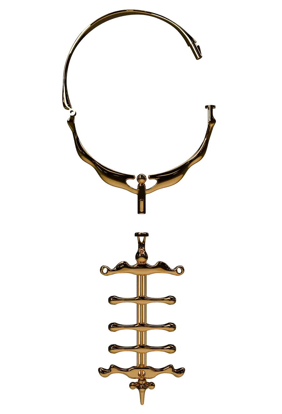 UPKO Obroża z Klamrami na Palce „Migratory Bird”