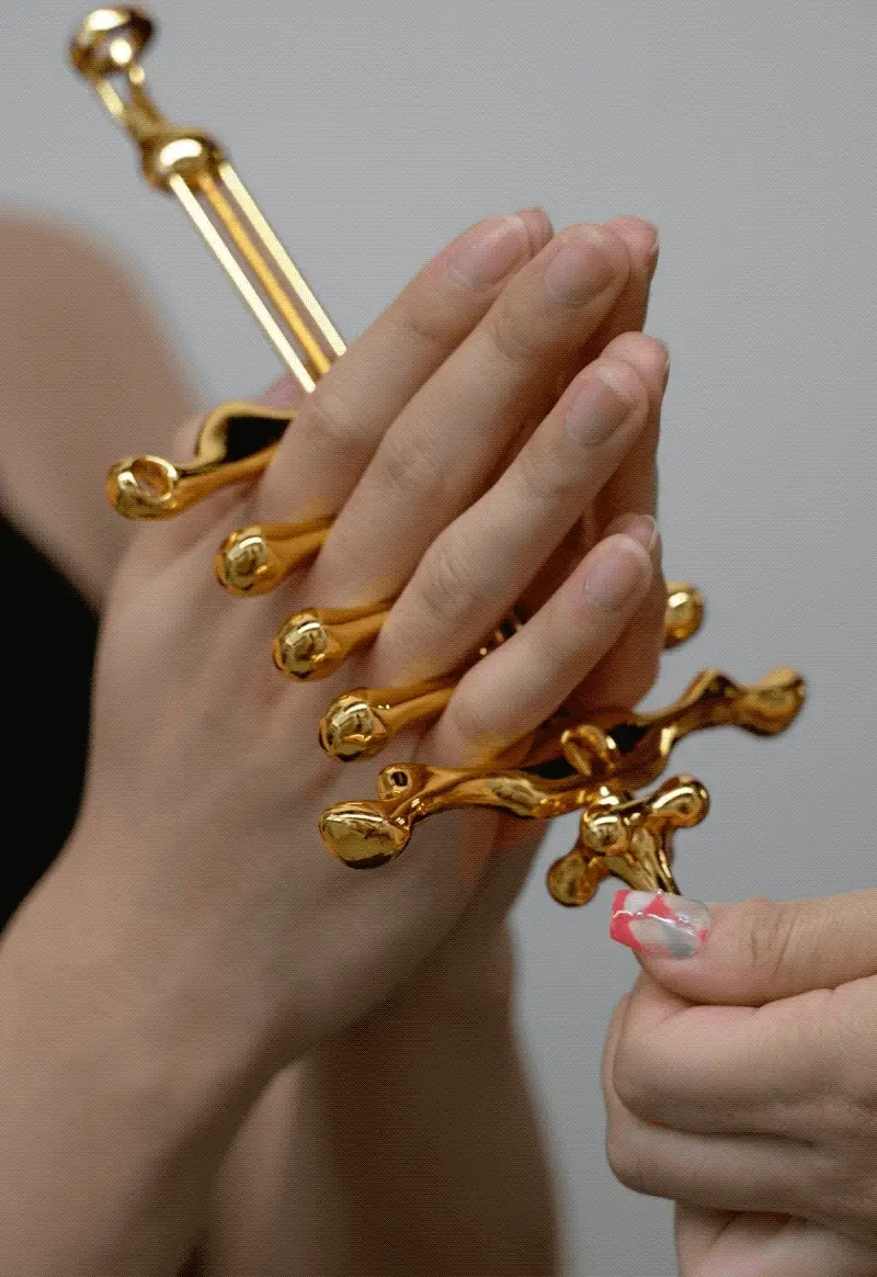 UPKO Obroża z Klamrami na Palce „Migratory Bird”