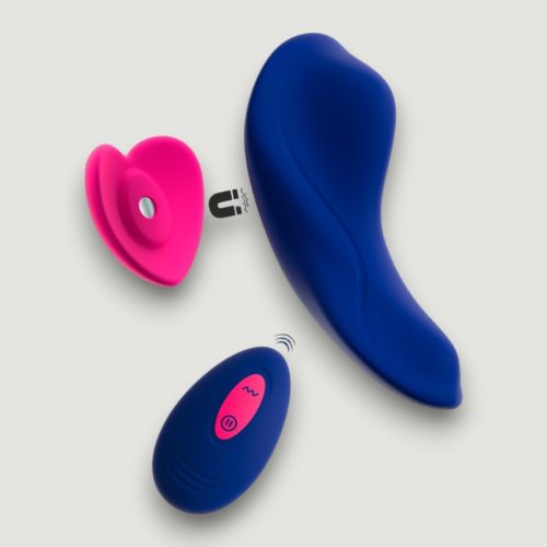 Mini wibrator do noszenia w majtkach z pilotem