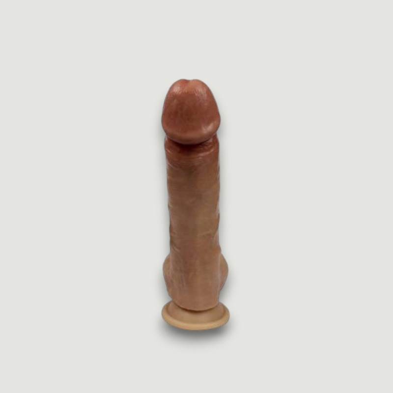 Realistyczne dildo premium z jądrami 21 cm