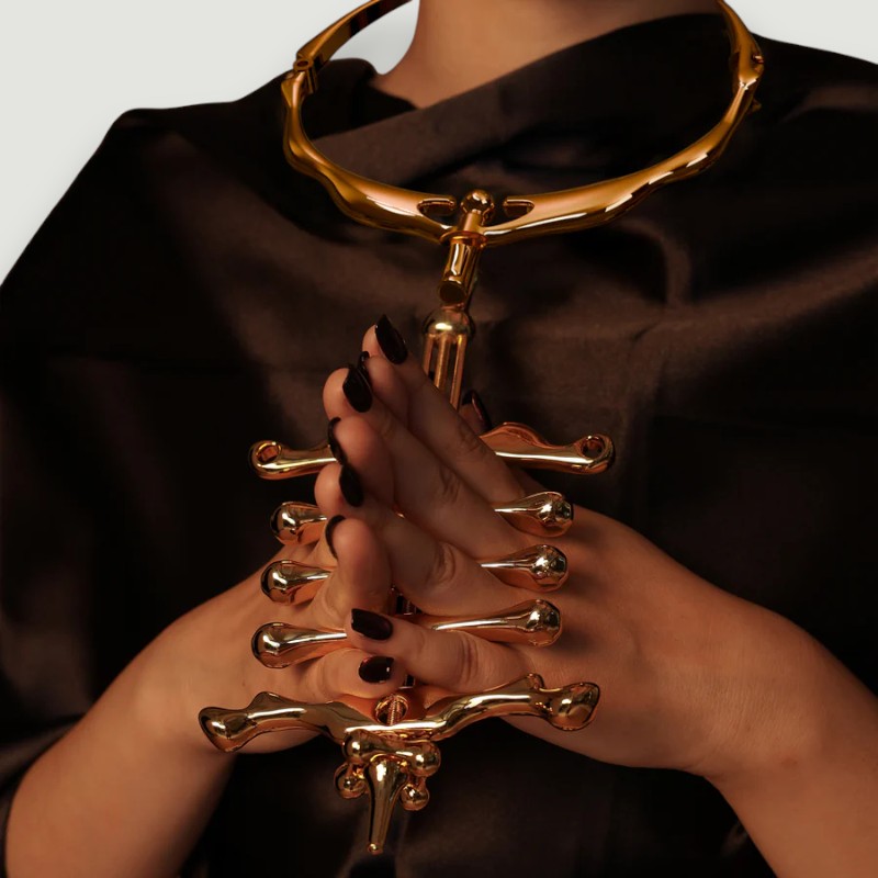 UPKO Obroża z Klamrami na Palce „Migratory Bird”