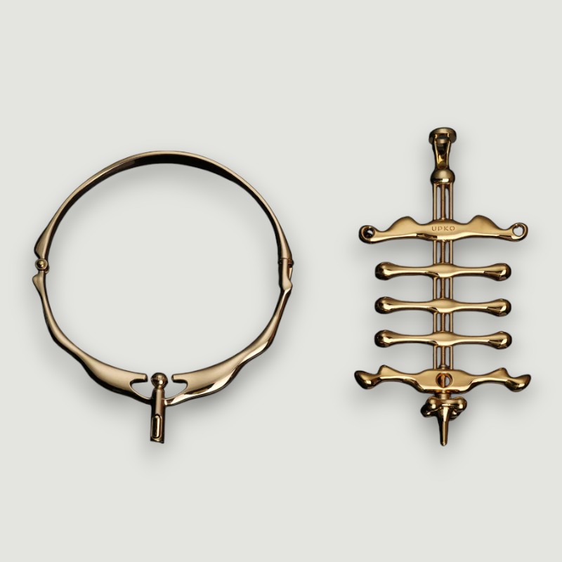 UPKO Obroża z Klamrami na Palce „Migratory Bird”