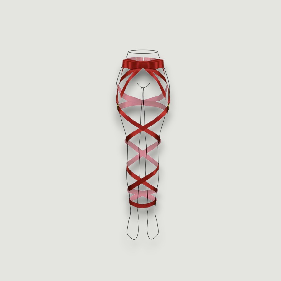 UPKO dolna uprząż do krępowania z kokardami