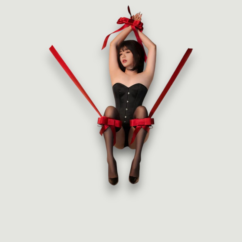 UPKO pasy do łóżka z kokardą