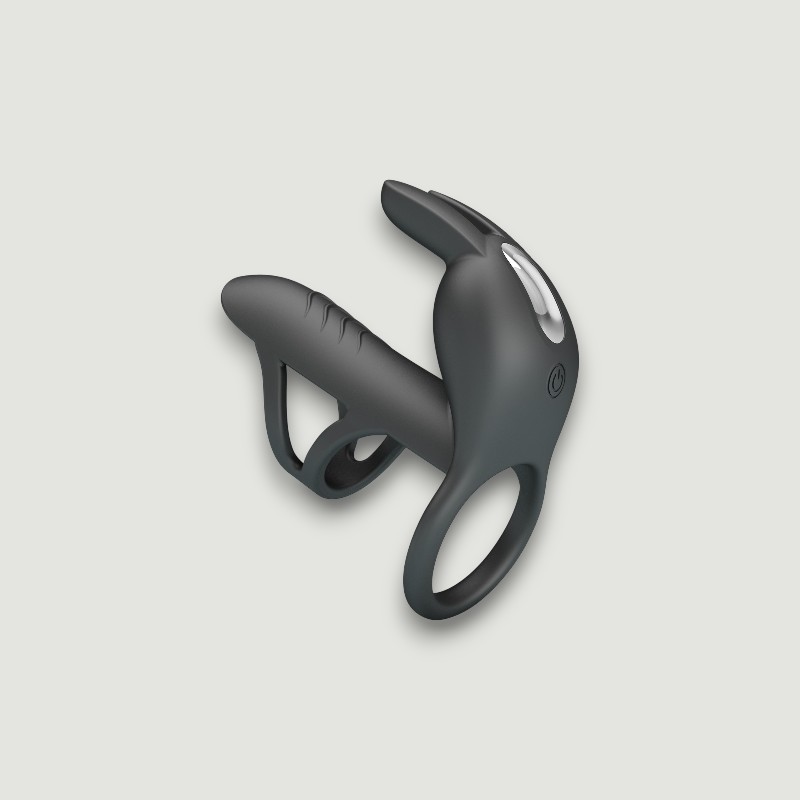 Wibrująca nakładka ze stymulacją łechtaczki