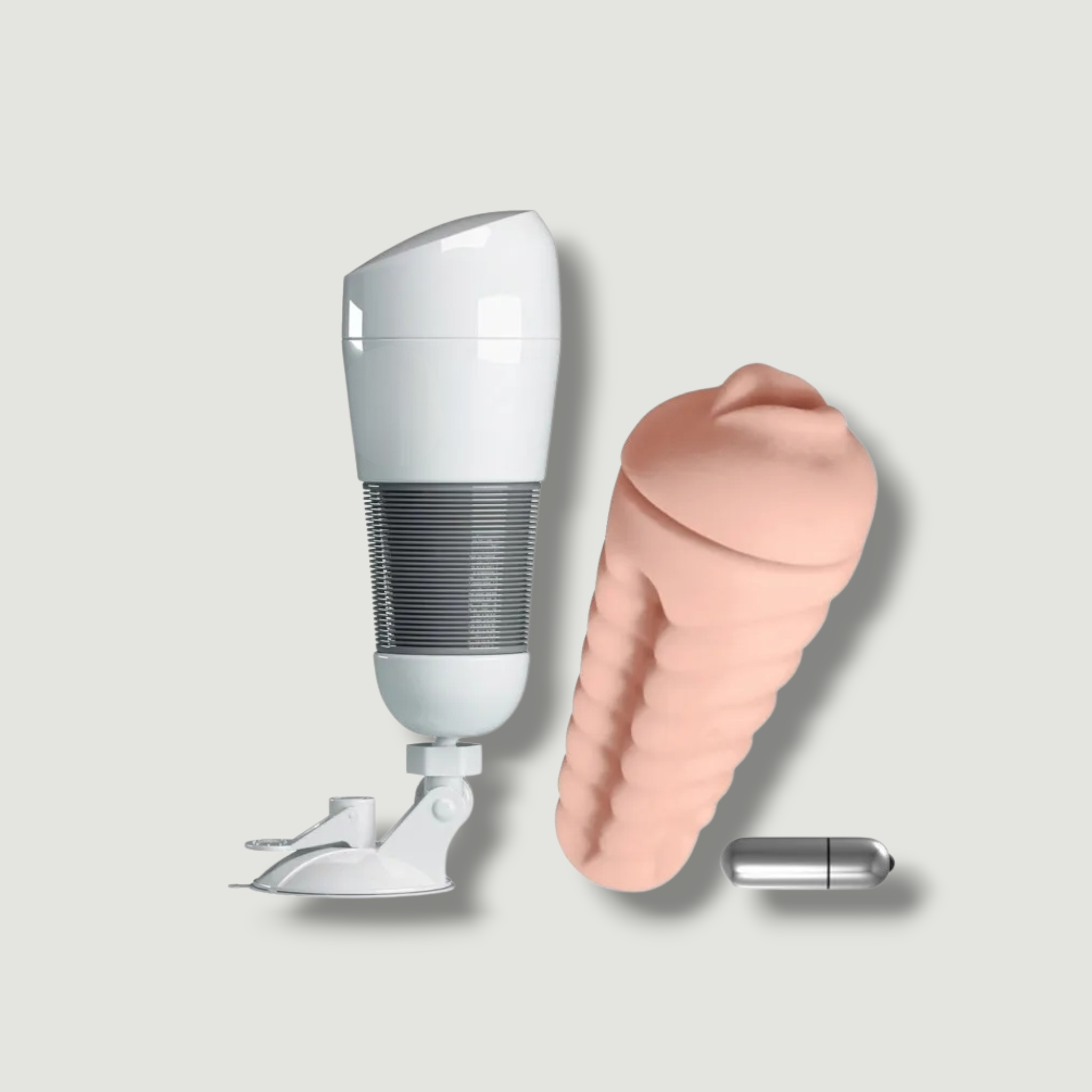 Masturbator z wibrująca kapsułką