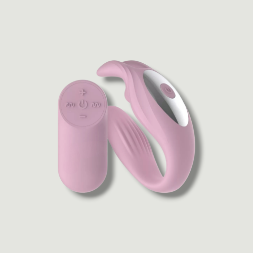 Wibrator dla par na pilota - króliczek