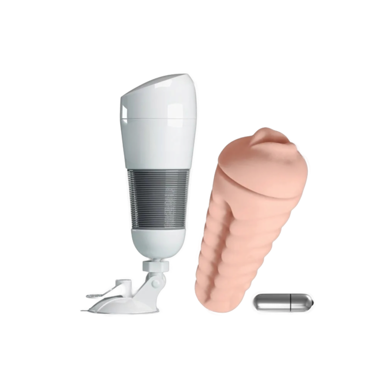 Masturbator z wibrująca kapsułką