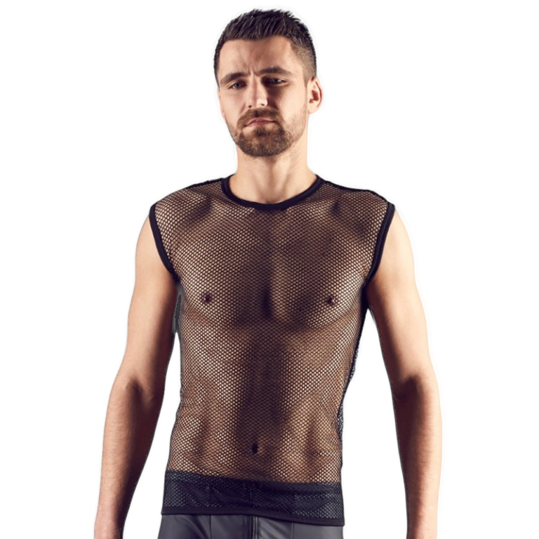 Męska koszulka z grubej siateczki M/L