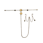 UPKO double bar vibration nipple clamps