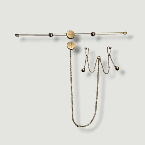 UPKO double bar vibration nipple clamps