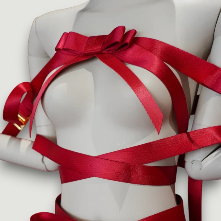 UPKO górna uprząż do krępowania z kokardami