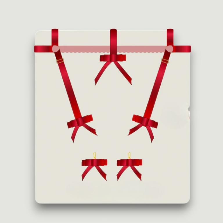 UPKO pasy do łóżka z kokardą