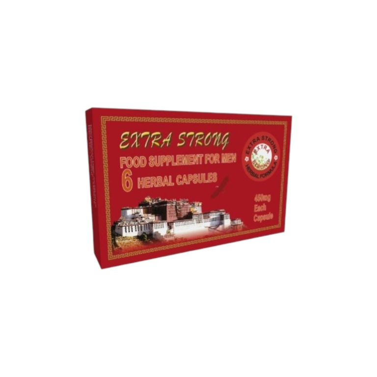 Kapsułki Na Potencję I Erekcję Dla Mężczyzn - Extra Strong 6Szt.