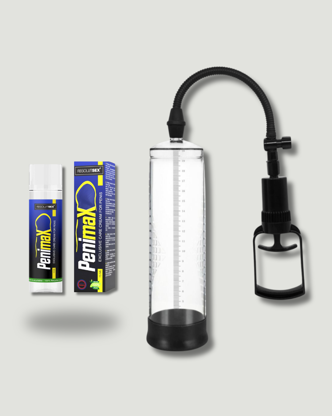 Zestaw dla Niego z pompką i kremem