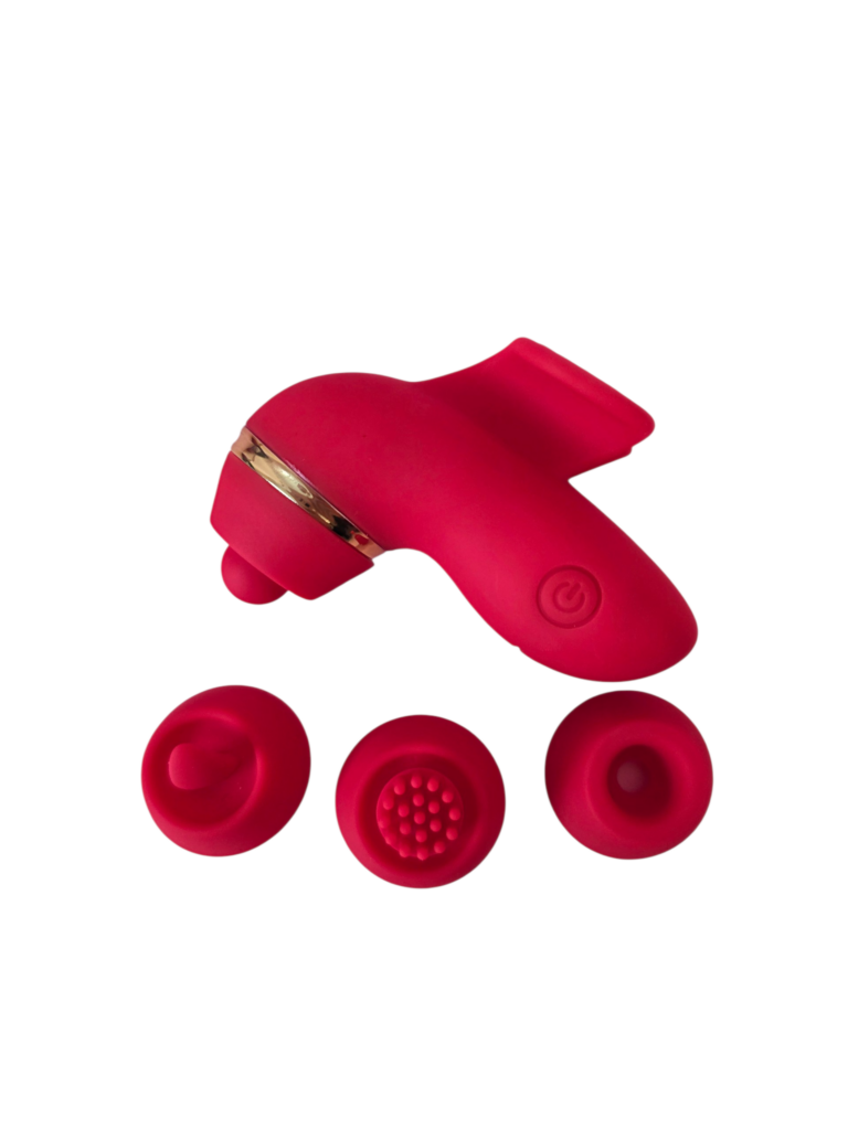 Masażer z wymiennymi końcówkami