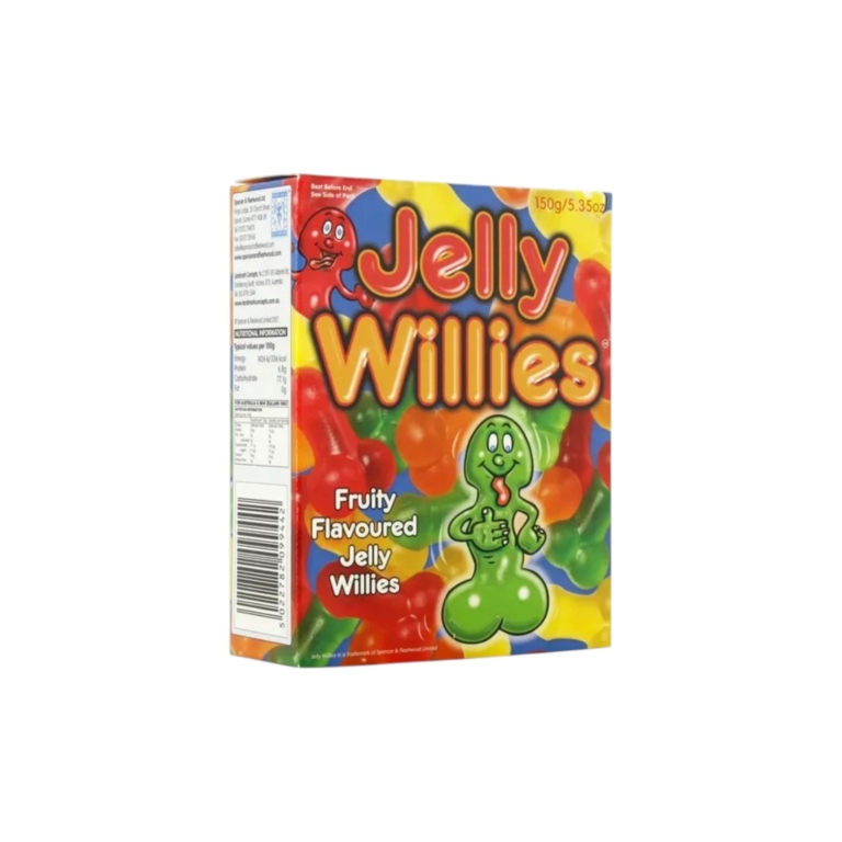 Żelki w kształcie penisa