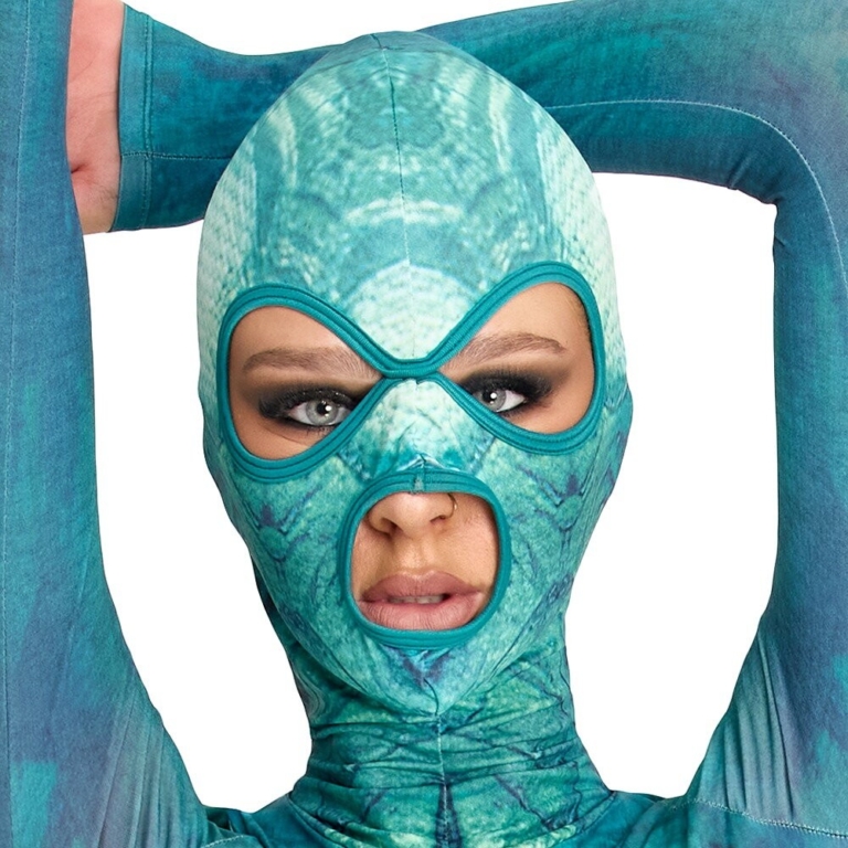 Kombinezon Reptile Skin z Maską